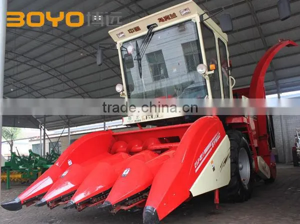 4YZ-4AH corn harvester with silage machine