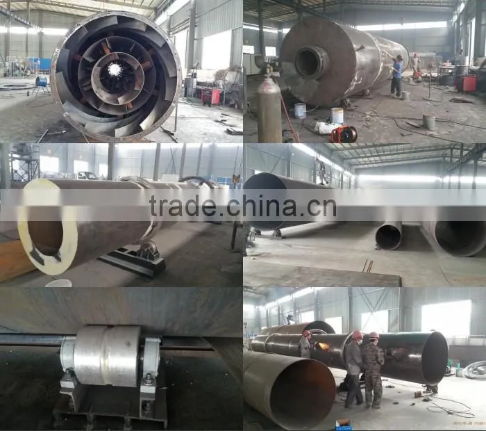 Professional manufacturer Industrial rotary dryer/wood chips rotary dryer
