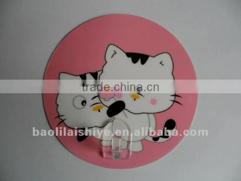 fashion colorful silicone traceless hook