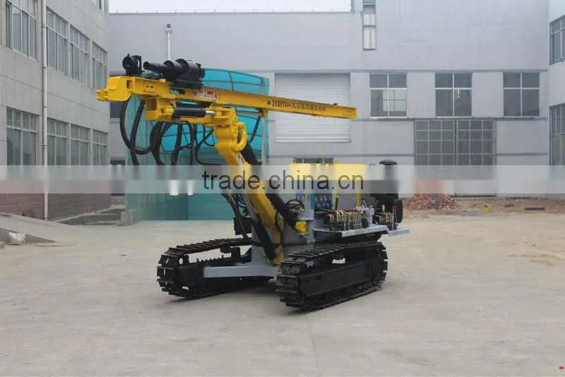 crawler rock blasting hydraulic DTH drilling rig