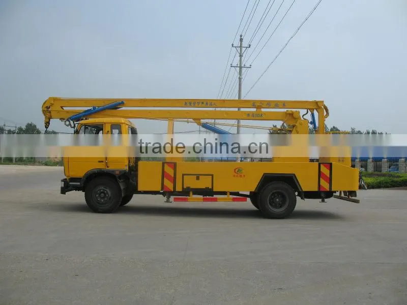 22 m High platform truck, 22m bucket lifting truck, 22m aerial platform truck