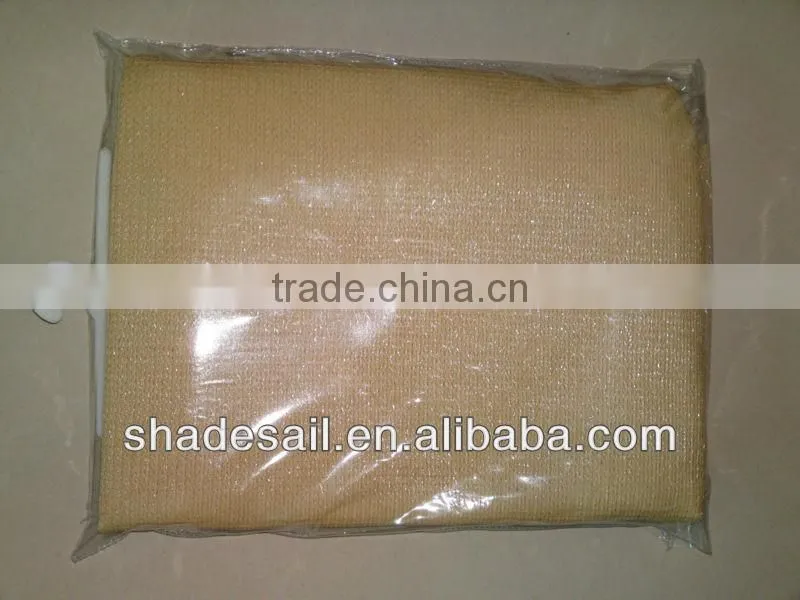 HDPE uv protection outside sun shade sail cloth net/shade screen