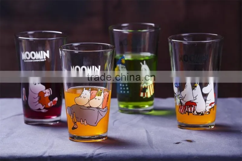470ml clear glass cups glass beverage cup