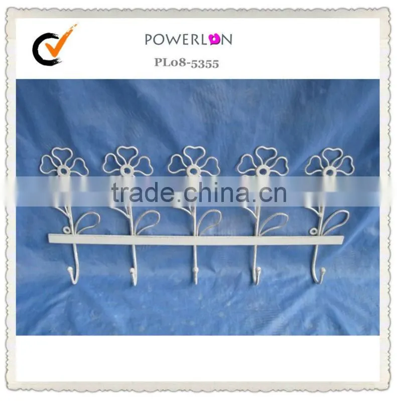Beautiful flower hook collection tie hanger