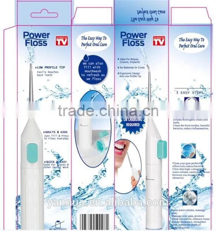 Power Floss Dental Water Jet Flosser as seen on tv, teeth cleaning machine devices