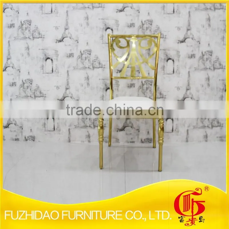2017 new fashion stainless steel dining chair for sale