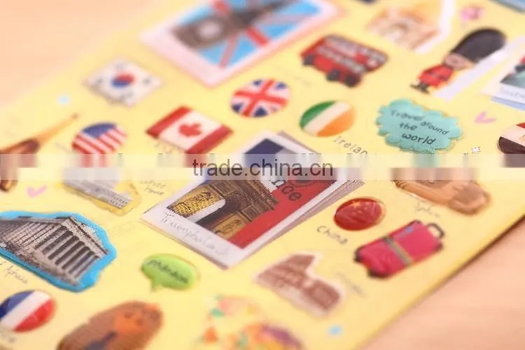 top quality environmental clear epoxy resin sticker,custom epoxy sticker, custom dome sticker