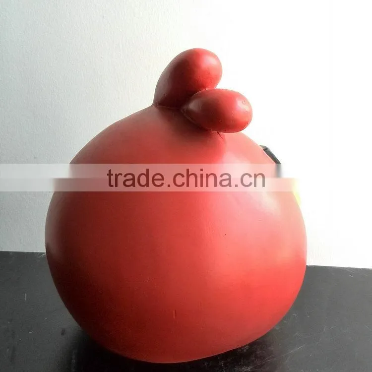 Resin bird figurine