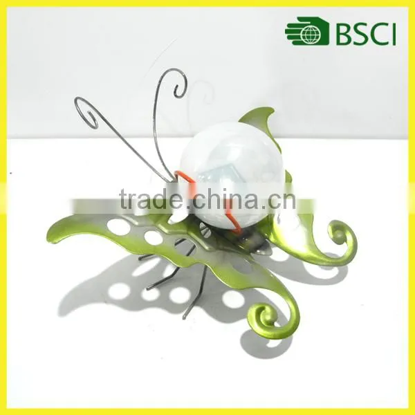 YS15116 solar garden decoration lamp with a butterfly for home decor