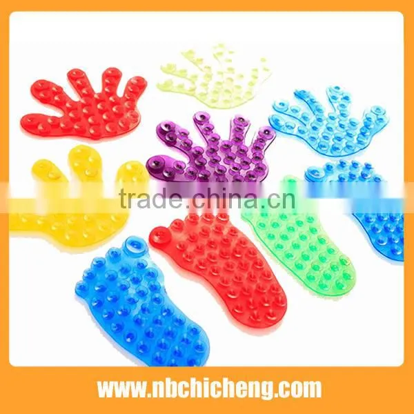 Easy grip suction hands bathroom accessory