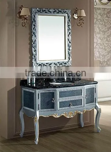 Bisini Lastest Vintage Bathroom Furniture, Quality Bathroom Cabinet Unit Vanity, Classical Bathroom Cabinetry(BF08-4069)