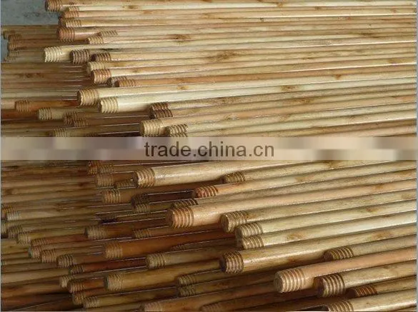 China Manufacturer OEM Varnish wooden broomstick handle