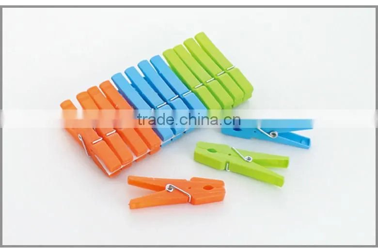 7.5*1.0CM New Shopping-Rush Durable Colorful Plastic Pegs for Laundry