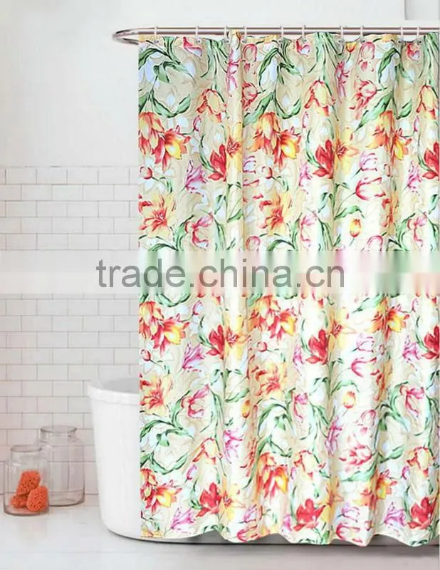 Waterproof curtain for bathroom