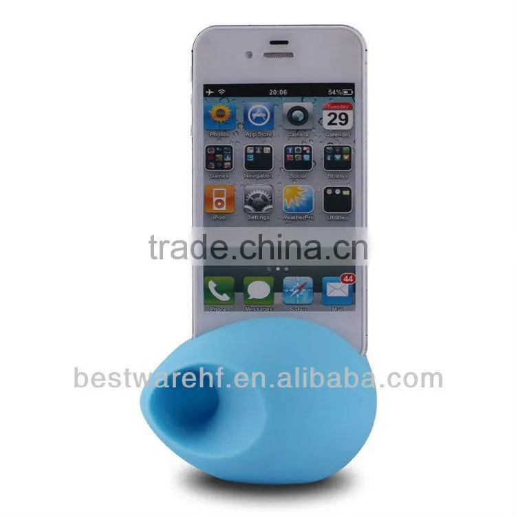 Cool egg shape mini speakers for apple iphone4 and 5