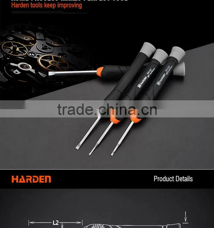 Flat type precision screwdriver /CRV easy operation screwdriver
