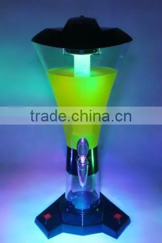 2013 new plastic juice dispenser/Beer Tower/liquor dispenser