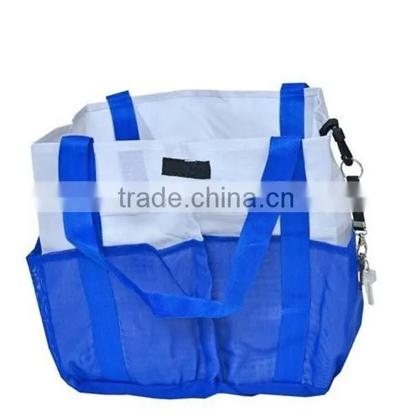 Family Travel Stylish Beach Mesh Tote Bag