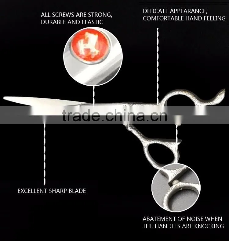 QJ-S24 Japanese barber shear and No Foldable Professional Salon Shear