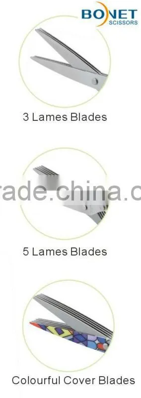 S97015 CE qualified 7-1/2" Herb 3 blades Scissors