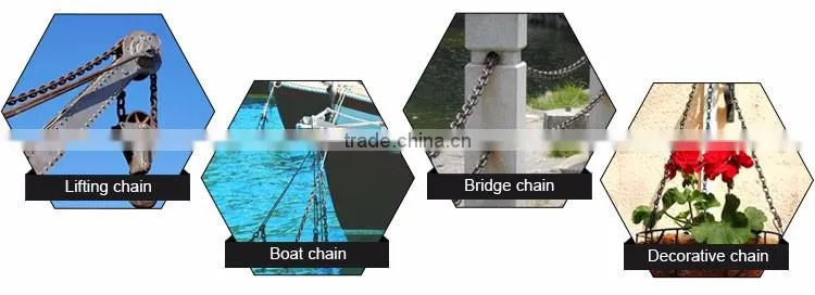 Galvanized Twisted Link Chain