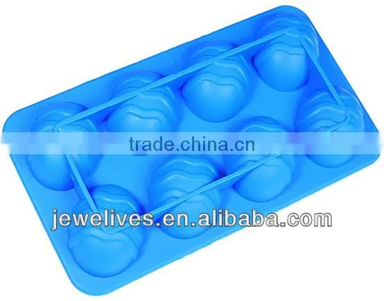 Silicone dinosaur egg mold for cake and ice making