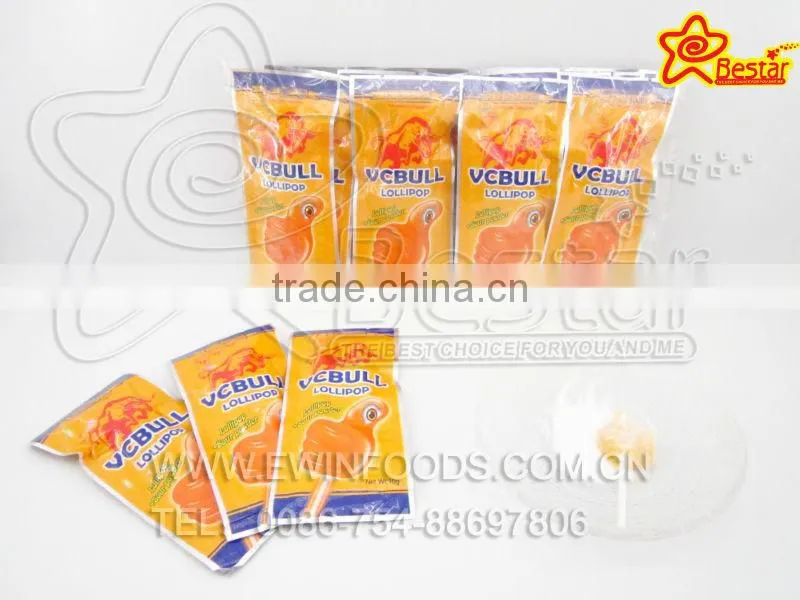 Cartoon Lollipop Bear Shaped Tablet Hard Lollipop