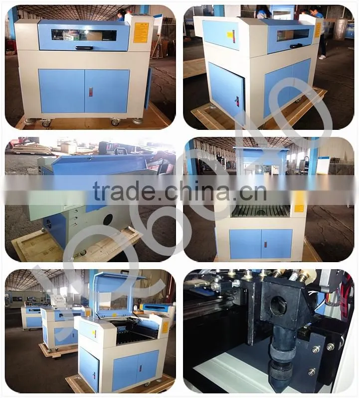 Mini size laser cutting and engraving machine with CE FDA leather cloth engraving machine