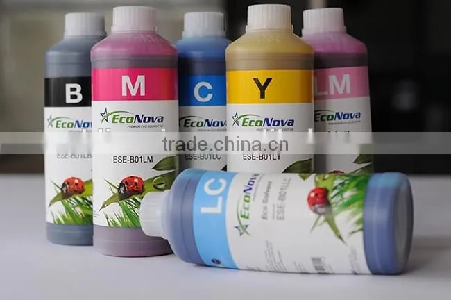 6 colors korea eco solvent ink for dx5