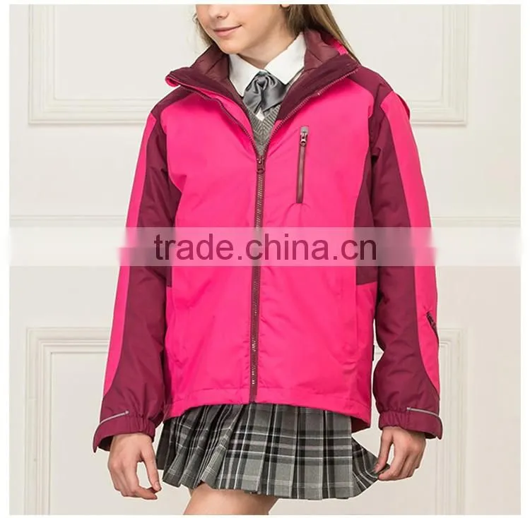 New Design Uniform For Student Zipper School Sport Jacket