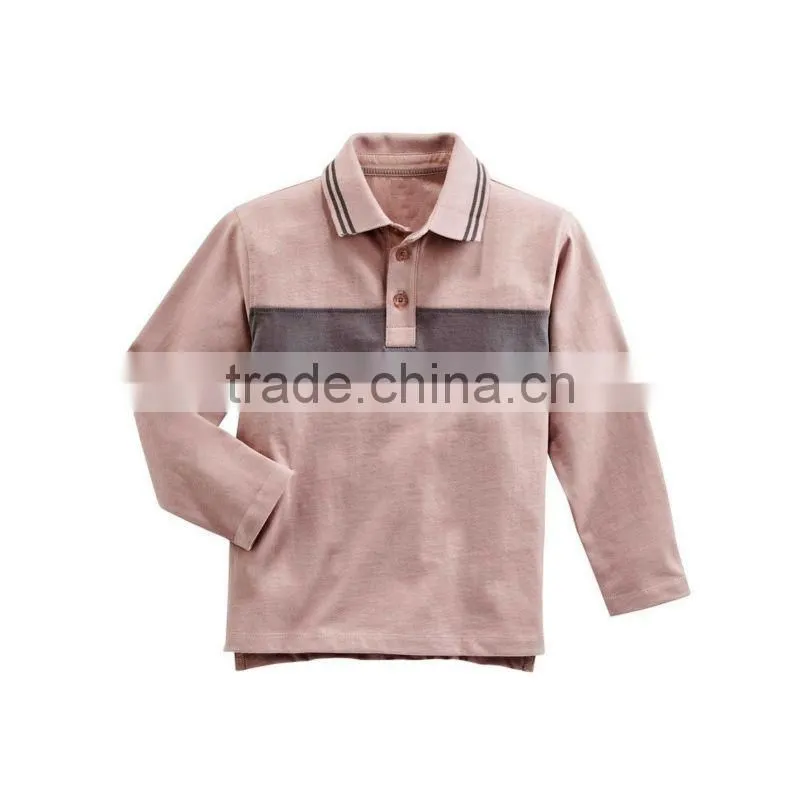 Cut & sew rugby polo for Boys