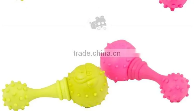 Pacifier Shaped Pet Chew Toy Dog Rubber Toy