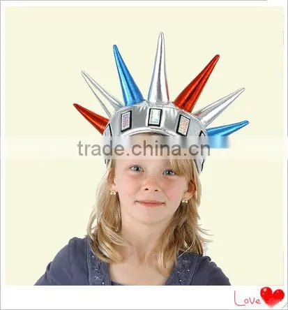 Liberty crown hat funny cosplay hat