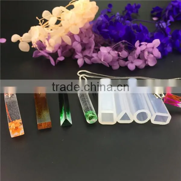 Silicone Resin Mold Rectangle White 49mm x 14mm