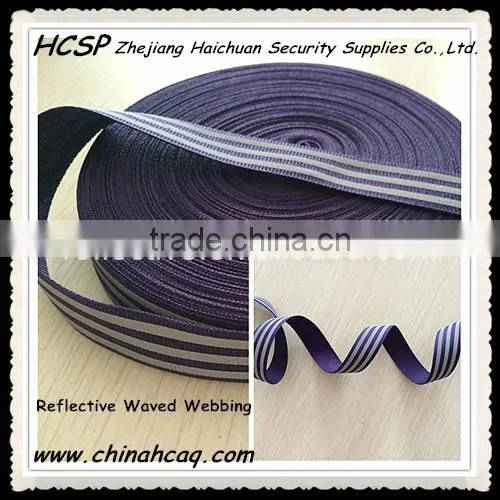 Reflective Safety Webbing ,Reflective Waved Webbing,Reflective Belt