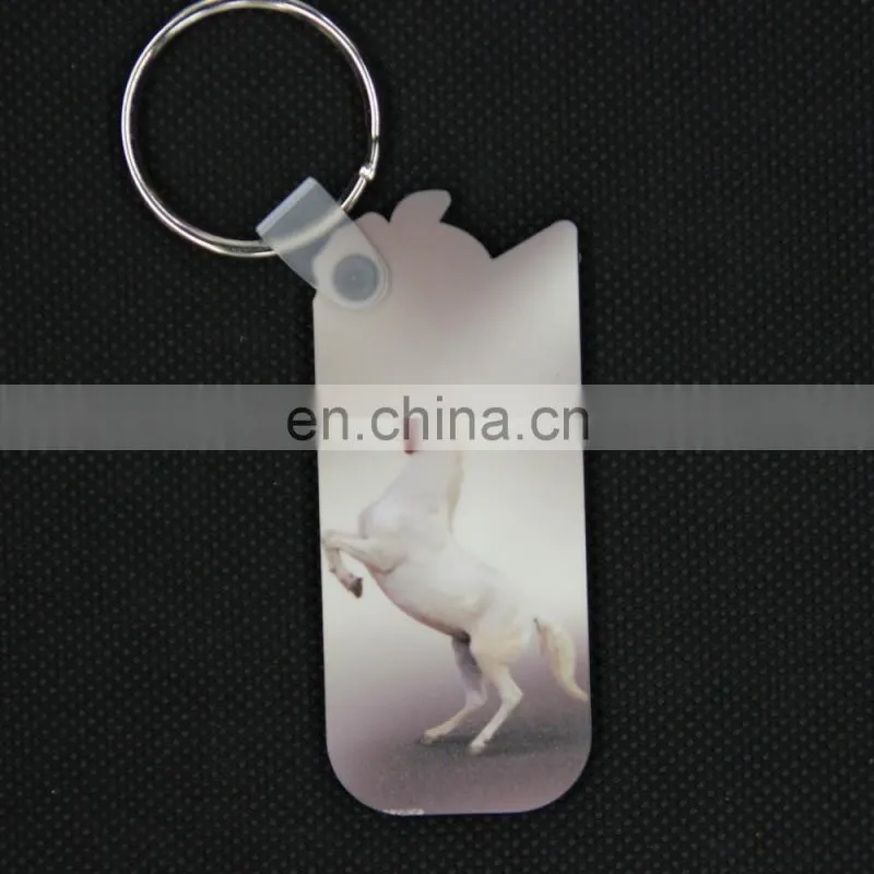 DIY sublimation heat transfer MDF blank key chain of 12 Chinese zodiac signs