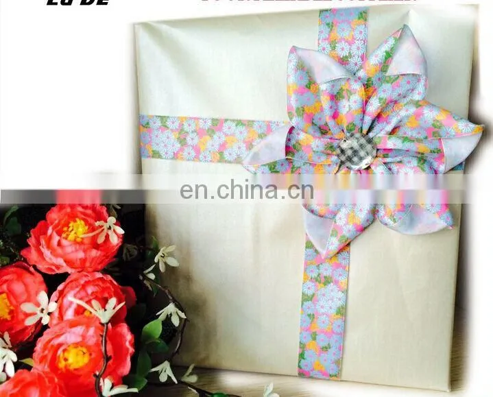 wholesale ribbon flower for gift packing