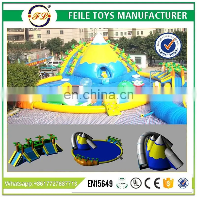fun giant inflatable water game for kids and adults