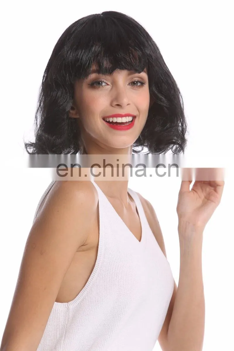 Synthetic party long bobo lob wigs P-W222