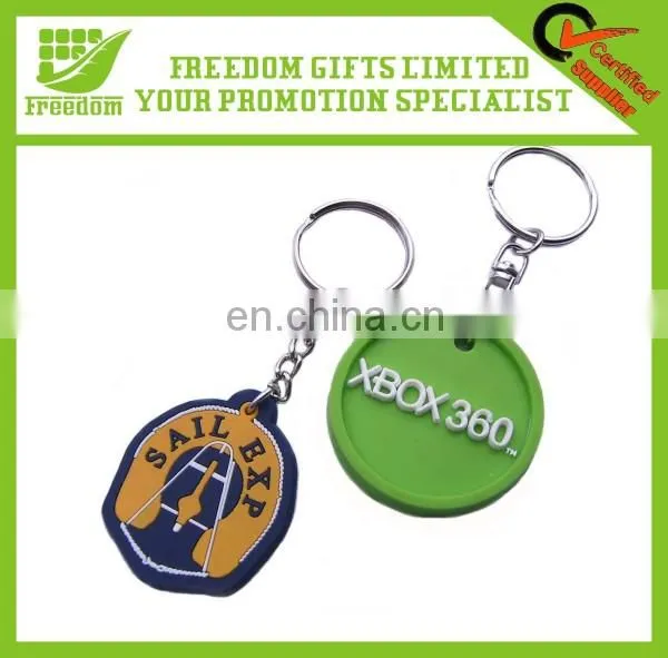 Customized Cheap Soft Rubber Key Chain