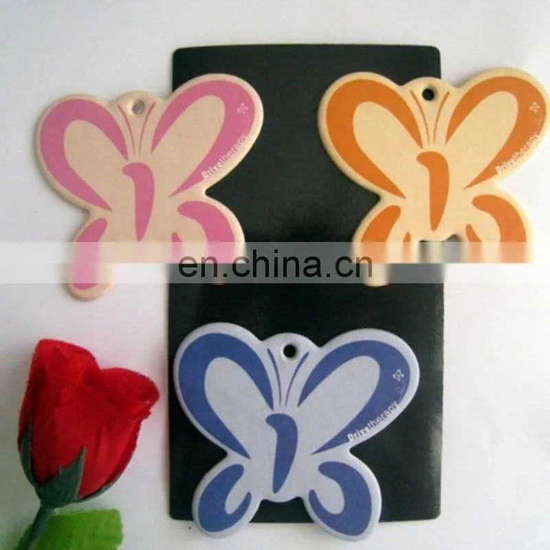 all fragrance paper car air freshner card