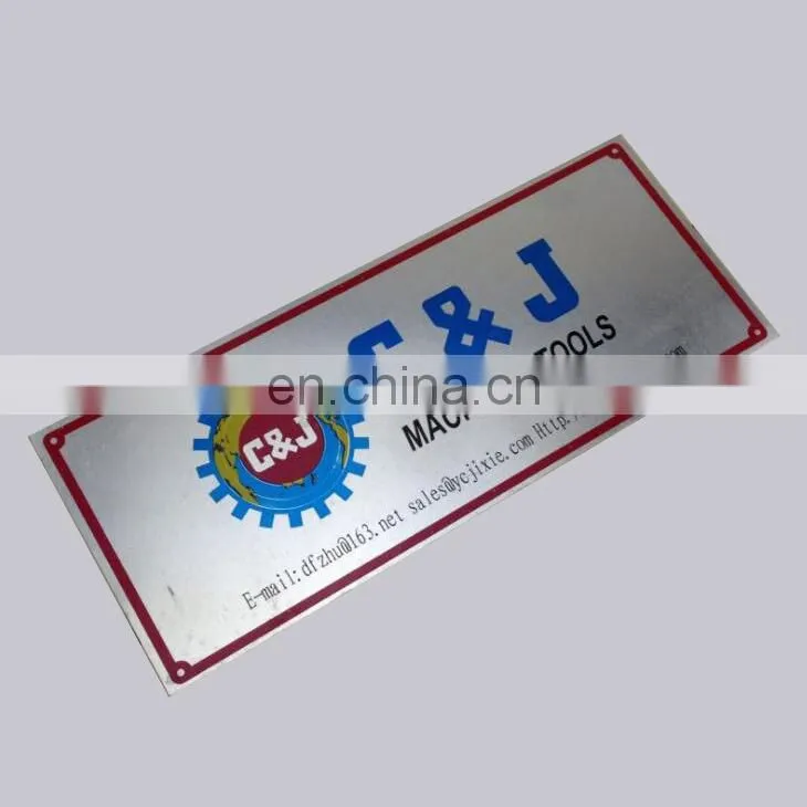 Stainless Steel High Quality Toilet Nameplate Door Name Plates
