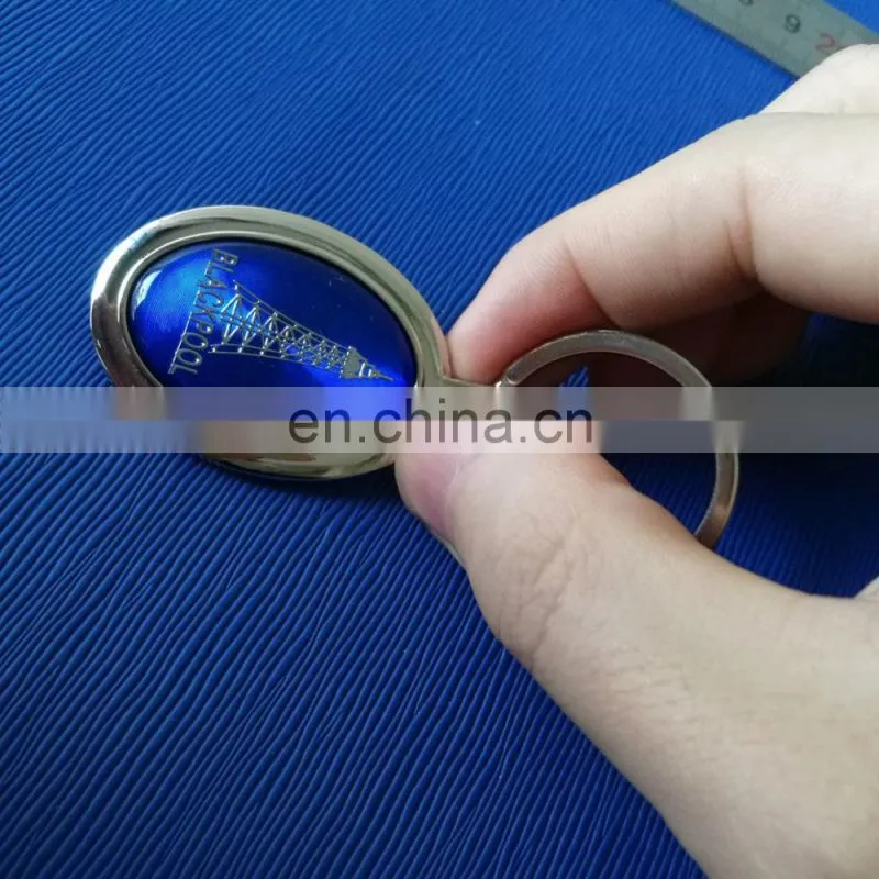 Proffesional manufacturing of custom vehicle metal key ring key chain