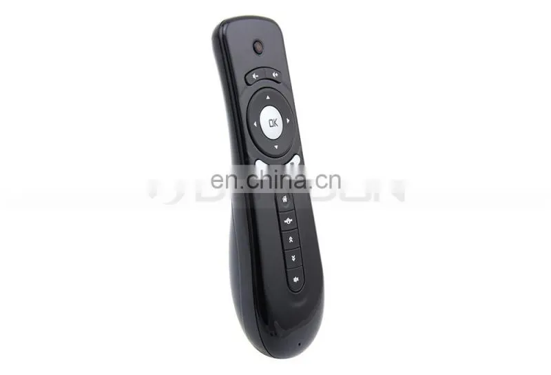 2.4G wireless keyboard android air mouse non-directional anti-shake 3d air fly mouse for smart tv for motion sense games