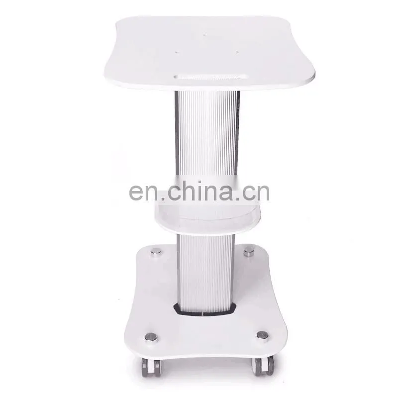 Four Wheels Salon Trolley Cart for Beauty Equipment Display Stand