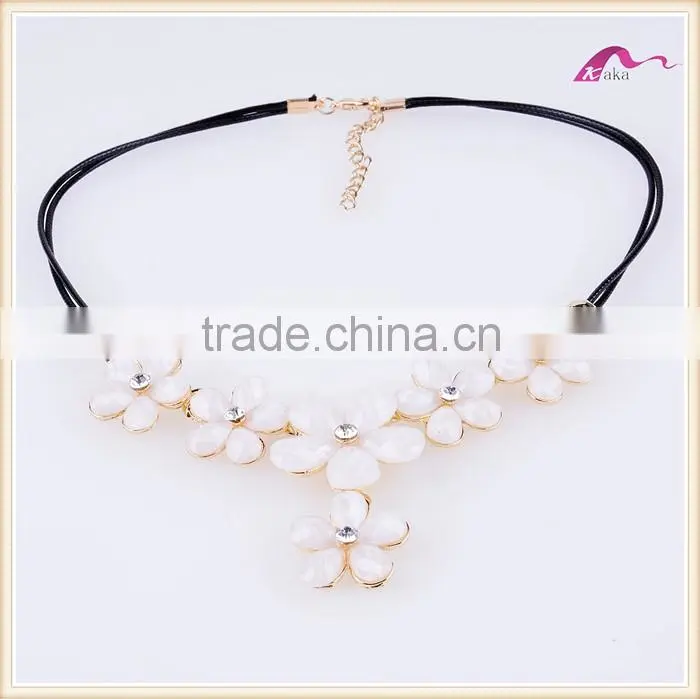Luxury Statement Necklace Summer Classic Rope Chain Crystal Choker Necklace