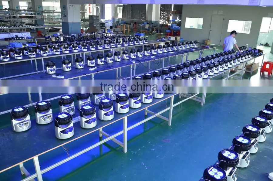 2016 newest led decoration light for wedding rgbw 4 in 1 battery powered led par can light price for sale