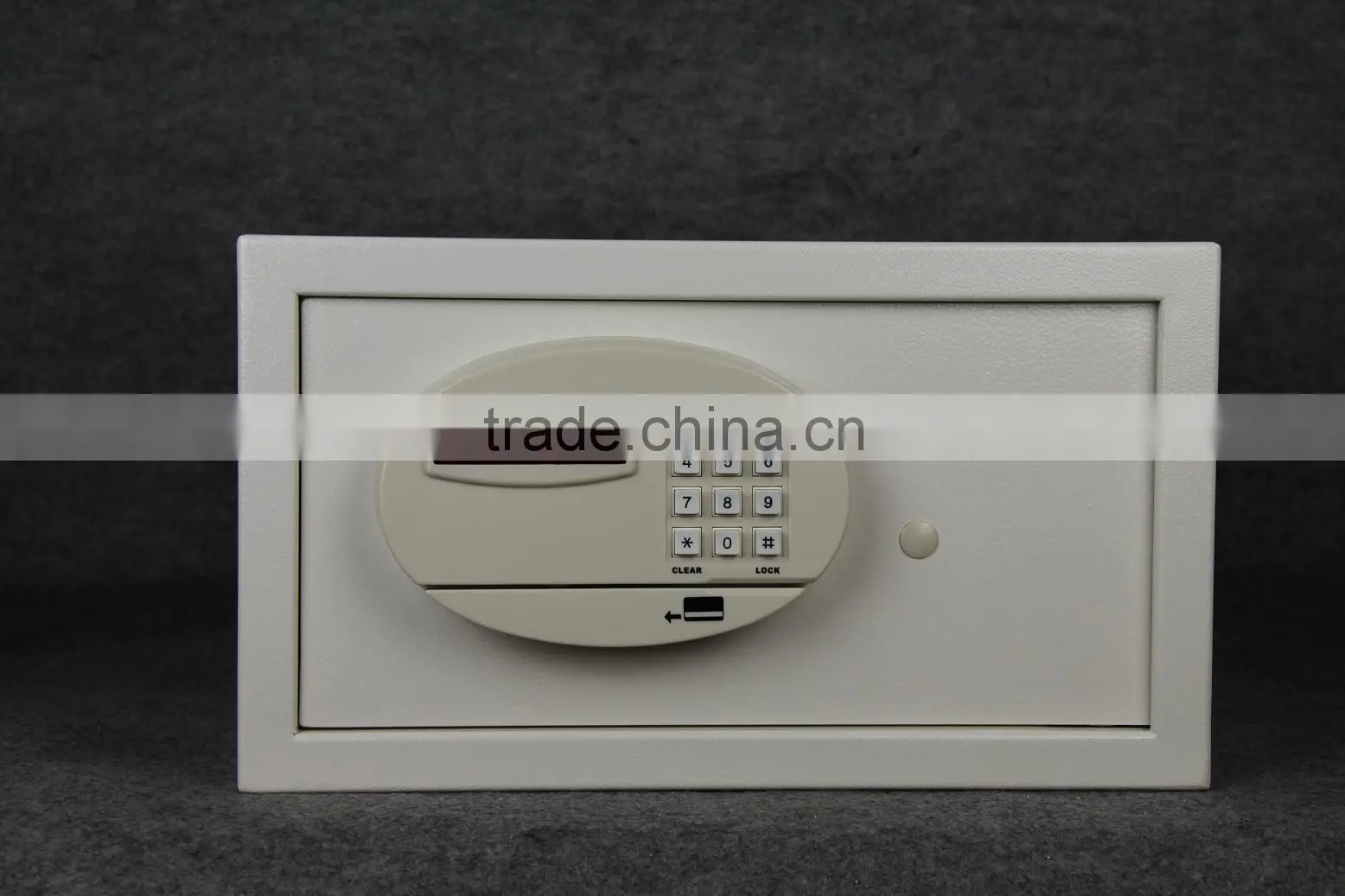 Magnetic card opening safe box