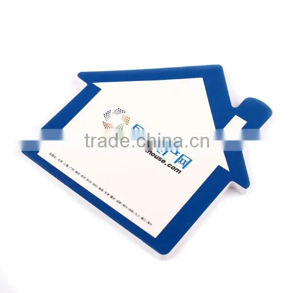 House shape note pad