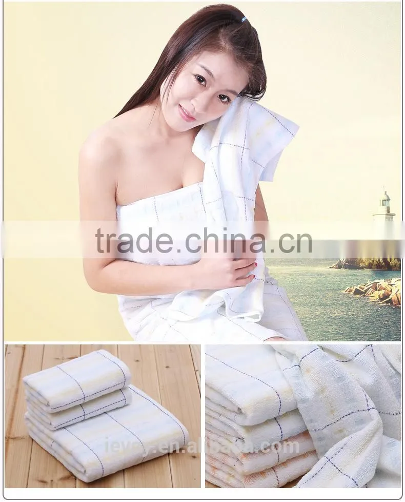 Canbe customize and support OEM super absorbent face/bath towel terry fabric from towel manufacturer